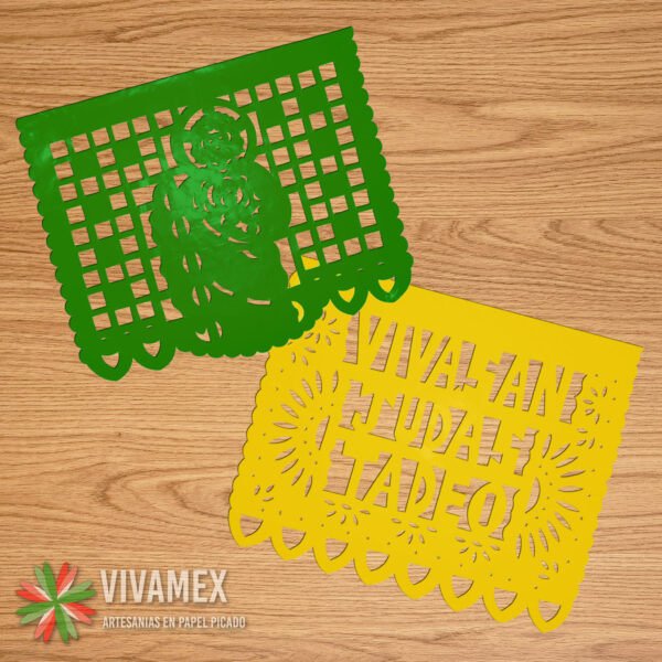 Papel picado SAN JUDAS TADEO plástico